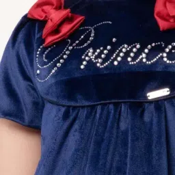 One Friday Kids Blue Regular Fit Dress image 5