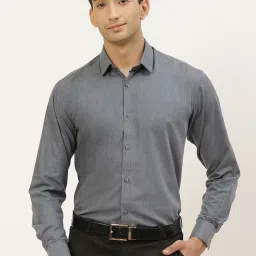 Sojanya Grey Cotton Regular Fit Shirt image 1