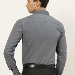 Sojanya Grey Cotton Regular Fit Shirt image 2