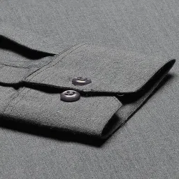 Sojanya Grey Cotton Regular Fit Shirt image 5