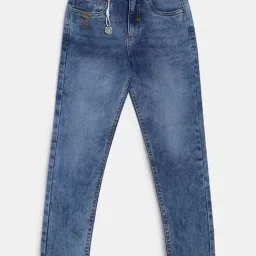 Tales & Stories Boys Blue Regular Fit Jeans-picture-29