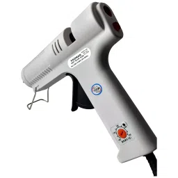 Fadman 150 W Hot Melt Mini Glue Gun with 6 Sticks Adjustable Temperature White 11 mm Stick Dia., 150W-(WHITEMAXFADMAN)-6ST image 2