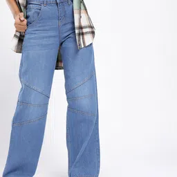 DressBerry Women Street Cool Bootcut Fit Light Fade Jeans-image-13