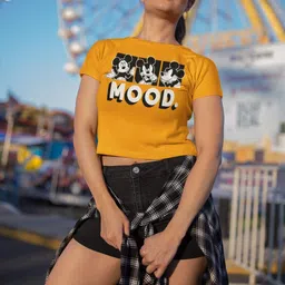 TAJNAN Women Cotton Tshirts image 5