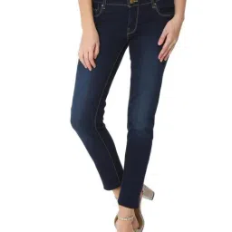 Solly by Allen Solly Blue Lightly Washed Jeans-image-14