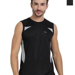 FTX Pack Of 2 Colourblocked Sleeveless Dry Fit T-shirt-picture-42