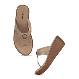Shezone Wedge Sandals with Buckles image 2