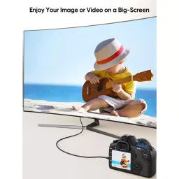 DigiTech 3 ft Black HDMI to Mini HDMI High Speed Data Cable, ‎CC1004 image 5