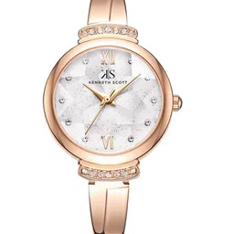 KENNETH SCOTT Women Embellished Dial & Bracelet Style Straps Analogue Watch K22522-RBKW-picture-23