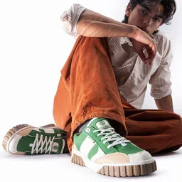 bacca bucci Men Urban style Metro Sneakers Metro Forest Green-image-4