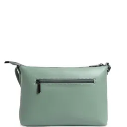 WOMEN MARKS Colourblocked PU Sling Bag with Tasselled image 4