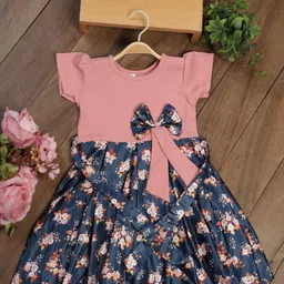 TIOR Kids-Girls Pink Dresses-image-64