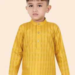 Ethniks Neu-Ron Boys Striped Kurta with Pyjama image 2