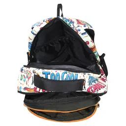 Smily Kiddos - Licensed Chhota Bheem 21 L Junior Backpack Too Cool III - Orange- 18 Inch image 5