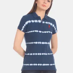U.S. Polo Assn. Navy Printed Polo T-Shirt-picture-17