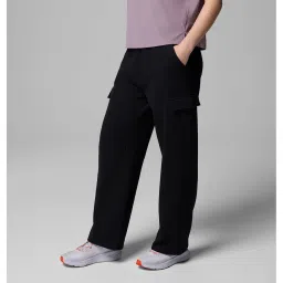 Columbia Black Solid Regular Trackpant image 4