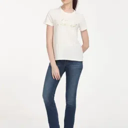 Levi's Women's Mid Rise 312 Slim Fit Blue Jeans image 4