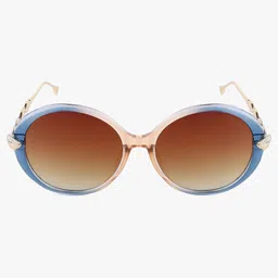 PELLE LUXUR Unisex Oversized Sunglasses with UV Protected Lens image 4