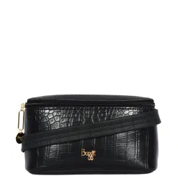 Baggit Black Textured Medium Sling Handbag image 1