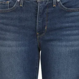 Levi's Women's Mid Rise 312 Slim Fit Blue Jeans image 5
