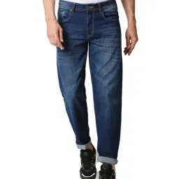 High Star Blue Heavily Washed Jeans-picture-40