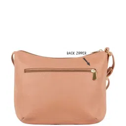 Baggit Pink Solid Medium Sling Handbag image 3