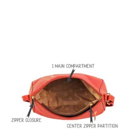 Baggit Red Textured Medium Sling Handbag image 4