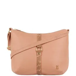 Baggit Pink Solid Medium Sling Handbag image 1