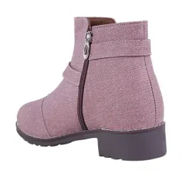 TRYME Women's Nude Casual Boots image 5