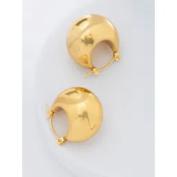 Sukkhi Stainless Steel Hoop Korean Fashion Earring Jewellery for Women image 3