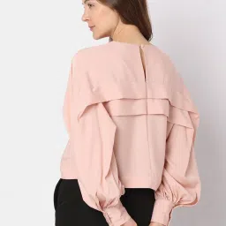 Vero Moda Peach Regular Fit Top image 2