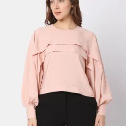 Vero Moda Peach Regular Fit Top image 1