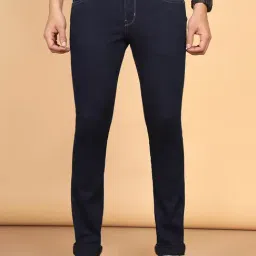 Wrangler Skanders Dark Blue Slim Fit Low Rise Jeans-picture-19