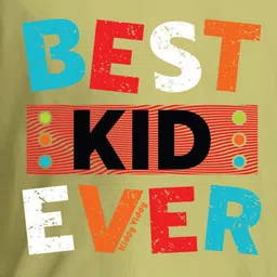 Kiddy Viddy Boys Typography Printed Round Neck T-shirt image 3