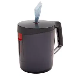 Kimberly-Clark WypAll Wipe Dispenser Free Standing Portable Plastic Black 180 mm, 6221 image 5