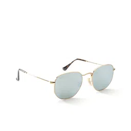 Ray-Ban Men Mirrored Oval Sunglasses 0RB3548N001/3051-picture-16