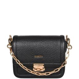 SASSORA Frida Black Textured Medium Handbag-picture-36