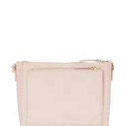 Caprese Powder Peach Solid Sling Handbag image 3