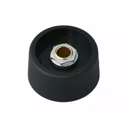 OKW 31 mm Black Potentiometer Knob for 6.35 mm Shaft Round Shaft, A3131639-picture-37