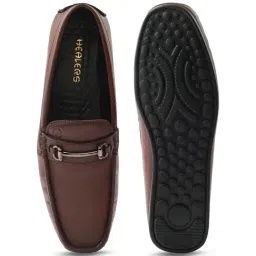 Liberty Men's Brown Loafers image 5