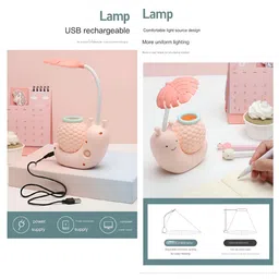 Flenzy Yellow Acrylic Abstract Shaped Table Lamp image 3