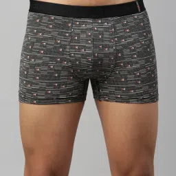 Dixcy Scott Maximus Grey Regular Fit Printed Trunks image 1