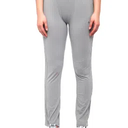 Adidas Grey 3S Yoga Trackpants image 1