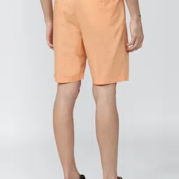 Forever 21 Peach Cotton Regular Fit Shorts image 2