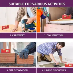 Ultra Touch 4 inch Red Mini Magnetic Level image 3