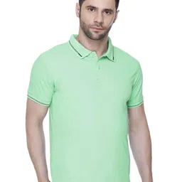 Colors and Blends Men Polo Collar Pockets T-shirt image 1