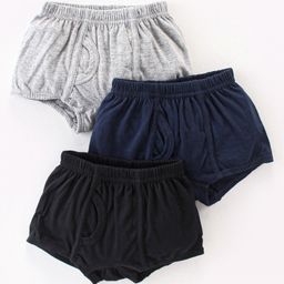 Bodycare Cotton Knit Solid Color Briefs Pack of 3 - Multicolor-picture-23