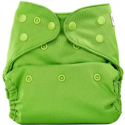 Bumberry Cloth Diaper Cover With One Bamboo Insert - Deep Green-picture-14