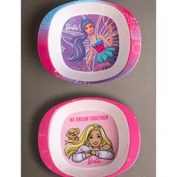 Superware Melamine Kids Bowl - Barbie Angel & Wispy Forest (Set Of 2) - B225-picture-25