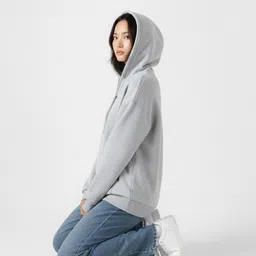 The Roadster Lifestyle Co Printed Oversized Fit Long Sleeve Hooded Sweatshirt image 3